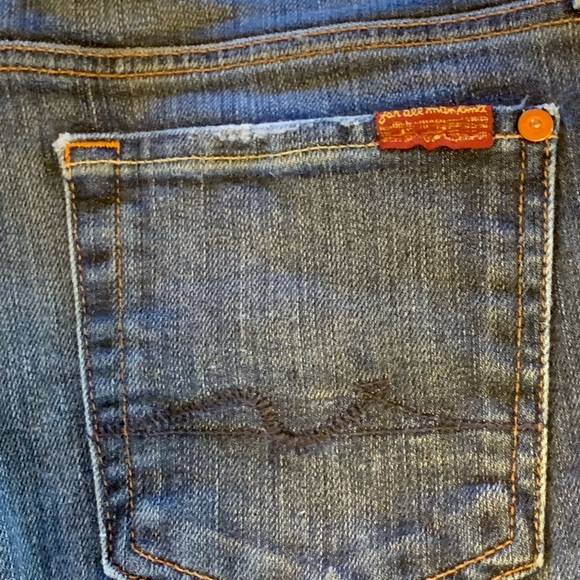 For all mankind 98% cotton jeans Boot cut size 28 - Picture 5 of 9